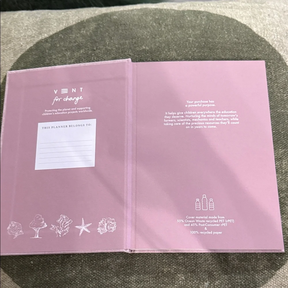 Pink 2025-26 Planner-Brand New!